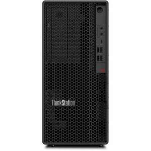 Lenovo ThinkStation P2 Tower Intel® Core™ i7 i7-14700K 32 GB DDR5-SDRAM 1 TB SSD NVIDIA GeForce RTX 4060 Windows 11 Pro Munkaállomás Fekete (30FR004FGE) kép