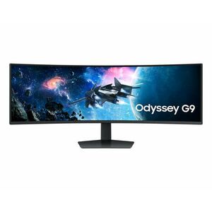 Samsung Odyssey G95C számítógép monitor 124, 5 cm (49") 5120 x 1440 pixelek DWQHD Fekete kép