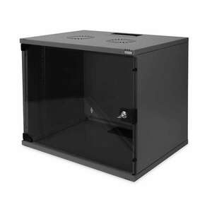 Rack Digitus DN-19 09-U-S-SW SOHO wall black (DN-19 09-U-S-SW) kép