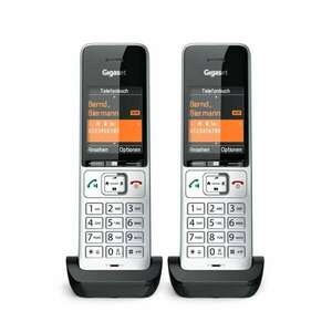 Gigaset Comfort 500 HX Duo DECT Asztali Telefon - Ezüst kép