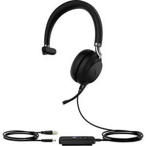 Yealink UH38 Mono UC Vezetékes / Vezeték nélküli Bluetooth Fekete CC headset kép