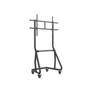 EQuip 60"-105" Heavy-Duty TV Cart Black 650609 kép