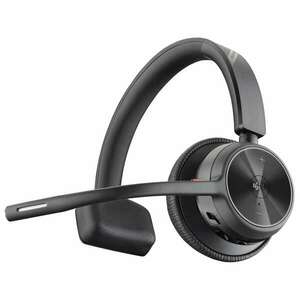 HP Poly Voyager 4310-M Microsoft Teams (USB Type-A) Wireless Mono Headset + BT700 - Fekete (77Y91AA) kép