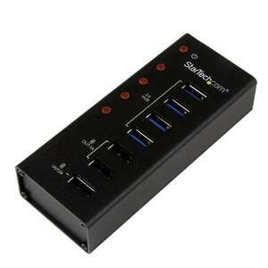 StarTech.com 4 portos USB Hub (ST4300U3C3) (ST4300U3C3) kép