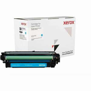 TON Xerox Cyan Toner Cartridge equivalent to HP 647A for use in Color LaserJet Enterprise CP4025, CP4525 (CE261A) (006R03676) kép