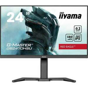 iiyama G-MASTER GB2470HSU-B6 számítógép monitor 60, 5 cm (23.8") 1920 x 1080 pixelek Full HD LCD Fekete (GB2470HSU-B6) kép