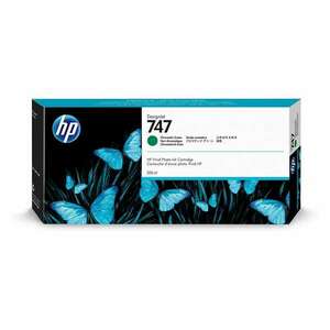 HP 747 DesignJet tinta 300ml Chromatic zöld (P2V84A) (P2V84A) kép