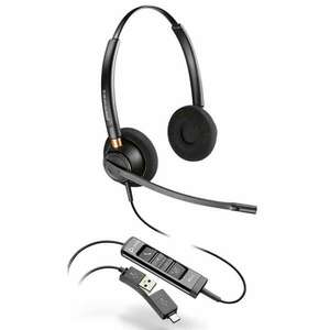 HP Poly EncorePro 525 Vezetékes Headset - Fekete (783R3AA) kép