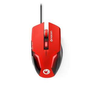 Nacon GM-105 USB Gaming Egér - Piros (PCGM-105RED) kép