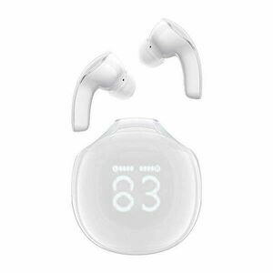 Earphones TWS Acefast T9, Bluetooth 5.3, IPX4 (porcelain white) kép