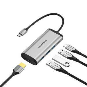 Vention CNBHB USB Type-C 3.0 HUB (5 port) kép