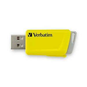 VERBATIM Pendrive, 3 x 16GB, USB 3.2, 80/25MB/sec, VERBATIM "Store n Click", piros, kék, sárga kép