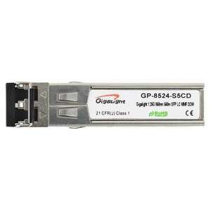 Gigalight modul sfp, 1.25g, 850nm, 550m reach, 0~70 temp.range, with digital diagnostics monitoring GP-8524-S5CD kép