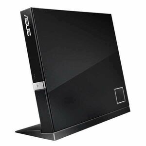 Asus SBW-06D2X-U Slim Blu-ray-Writer Black BOX 90-DT20305-UA191KZ kép