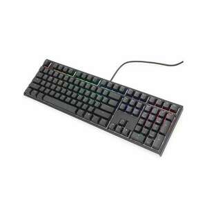 Ducky ONE 2 RGB MX Blue Gaming Mechanikus Billentyűzet ENG - Fekete / Fehér kép