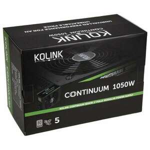 Kolink 1050W Continuum moduláris tápegység (KL-C1050PL-B) (KL-C1050PL-B) kép