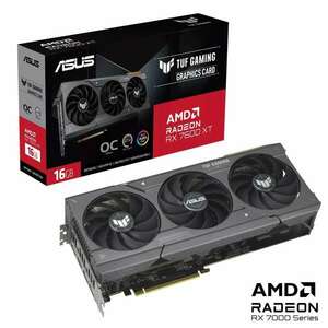 ASUS TUF Gaming TUF-RX7600XT-O16G-GAMING AMD Radeon RX 7600 XT 16 GB GDDR6 kép