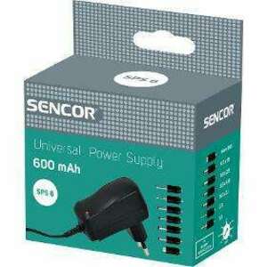 Sencor SPS 6 adapter 600mA Univ. (AD 1) kép