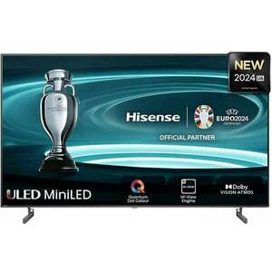 Hisense 55U6NQ 139, 7 cm (55") 4K Ultra HD Smart TV Wi-Fi Szürke 600 cd/m2 televízió kép