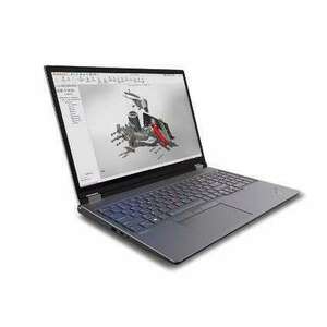 Lenovo ThinkPad P16 Intel® Core™ i7 i7-13700HX Mobil munkaállomás 40, 6 cm (16") WQXGA 32 GB DDR5-SDRAM 1 TB SSD NVIDIA RTX 2000 Ada Wi-Fi 6E (802.11ax) Windows 11 Pro Szürke, Fekete kép