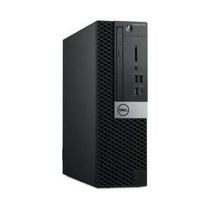 DELL Optiplex 7070 (i5-9600 4.6GHz turbo 6 Core, 16GB DDR4 RAM, 500GB NVMe M.2 SSD, no ODD) Win Pro COA irodai PC számítógép kép