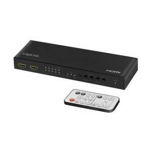 LogiLink Switch HDMI-Matrix 4x2-Port, 4K/60Hz, Scaler, HDR, ARC (HD0049) kép