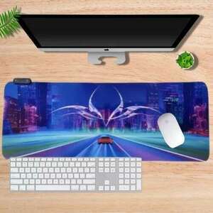 Nagyméretű RGB LED billentyűzet alátét és egérpad, Gaming, Gamer egérpad kép