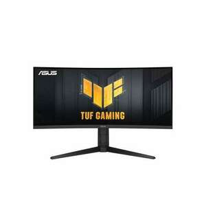 ASUS 34" TUF Gaming VG34VQEL1A UWQHD VA 100Hz FreeSync ívelt gamer monitor kép