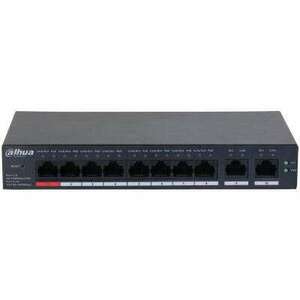 Dahua CS4010-8ET-110 10 portos menedzselt asztal 8 portos PoE switch kép