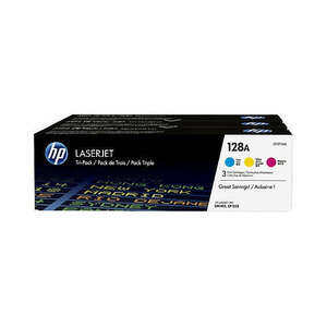 HP 128A (CF371AM) - Rainbow, 3 színű szett (CF371AM) kép