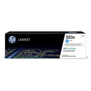 HP CF541X nagy kapacitású toner kék (203X) (CF541X) kép