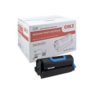 OKI - black - original - toner cartridge (45439002) kép