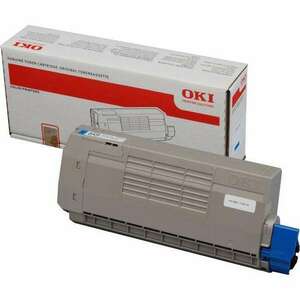 OKI 44318607 kék toner (44318607) kép