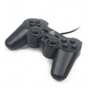 Gembird JPD-UDV-01 USB Gamepad Black kép