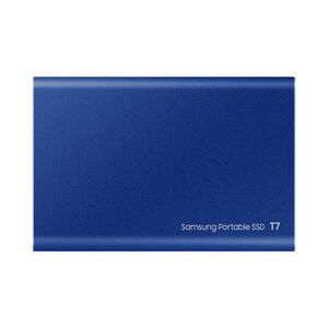 Samsung 2TB USB3.2/USB Type-C T7 Indigo Blue kép