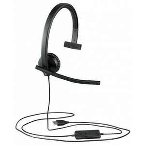 Logitech H570E USB Headset Mono Black kép