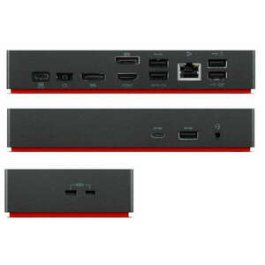 LENOVO ThinkPad Universal USB-C Dock, 3x USB3.1, 2x USB2.0, 1x USB-C, 2x Display Port, 1x HDMI Port kép