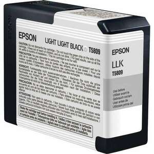 Epson T580900 tintapatron 1 dB Eredeti Világos-világosfekete (C13T580900) kép