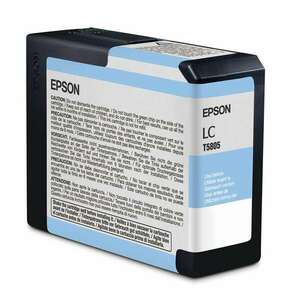 Epson T580500 tintapatron 1 dB Eredeti Világos ciánkék (C13T580500) kép