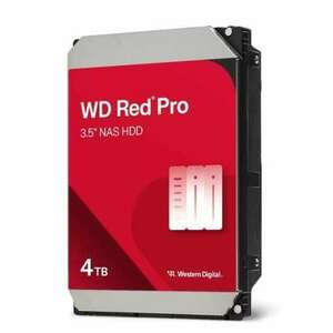 Western Digital Red Pro merevlemez-meghajtó 4 TB 7200 RPM 256 MB 3.5" SATA kép