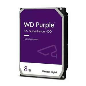 Western Digital Blue 8TB WD PURPL 8TB WD PURPLE merevlemez-meghajtó 5400 RPM 256 MB 3.5" Serial ATA III kép