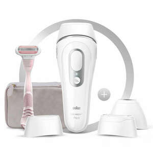 Braun Silk-expert Pro Silk expert Pro 3 PL3233 Intenzív villanófény (IPL) Ezüst, Fehér kép