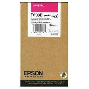 Epson T603B tintapatron 1 db Eredeti (C13T603B00) kép