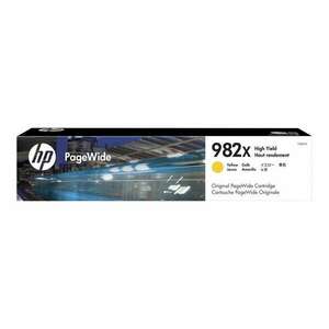 HP 982X - High Yield - yellow - original - PageWide - ink cartridge (T0B29A) kép