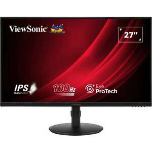 Viewsonic VA VA2708-HDJ számítógép monitor 68, 6 cm (27") 1920 x 1080 pixelek Full HD LED Fekete kép