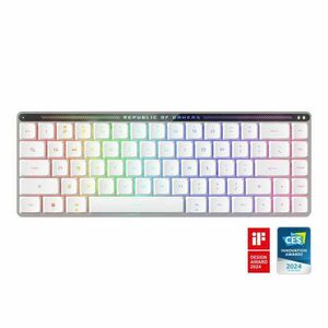 Asus ROG Falchion RX Low Profile Wireless Bluetooth Keyboard White HU kép