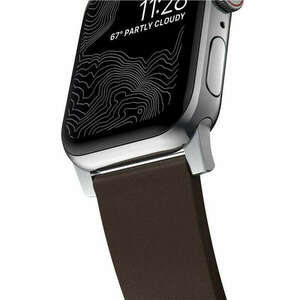 Nomad Active Strap Pro Brown, silver - Apple Watch Ultra 49mm 8/7 45mm/6/SE/5/4 44mm/3/2/1 42mm kép