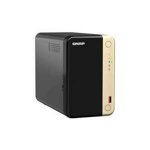 QNAP NAS 2 fiókos Celeron N5095 4x2, 9GHz, 8GB RAM, 2x2500Mbps, HDMI 2.1, 2xM.2 2280 Slot, 2xUSB3.2Gen2 - TS-264-8G kép