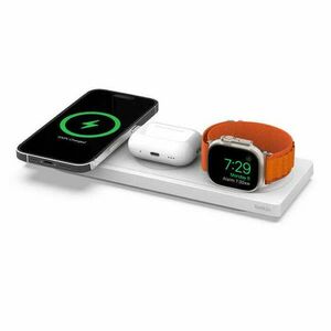 Belkin BoostCharge Pro 3-in-1 Wireless Charging Pad with MagSafe White kép