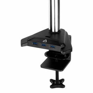 Arctic Z3 Pro Gen 3 Desk Mount Triple Monitor Arm with SuperSpeed USB Hub Black kép